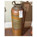 VTG COPPER & BRASS FIRE EXTINGUISHER