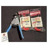 (2) INSULATED HEX KEYS & (1) IDEAL WIRE STRIPPER