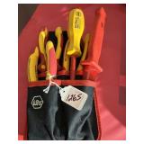 5-PC WIHA INSULATED TOOL SET
