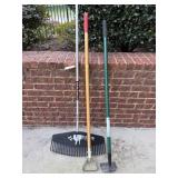 LEAF RAKE, WEED TOOL, HOE