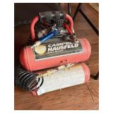CAMPBELL HAUSFELD 1-HP 2-GAL TWIN STACK AIR COMPRE