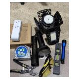 30ft TASK FORCE FLASHLIGHTS, MIFASO PLUGS, LED LIG