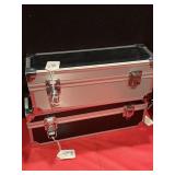 (2) ALUMINUM STORAGE BOXES FOR 20 COIN SLAB HOLDER