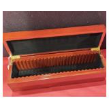 GUARDHOUSE DELUXE WOOD 25 GRADED COIN STORAGE
