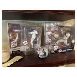 BASEBALL MEMORIBILIA - 2 SMALL BASEBALL BATS, OLD