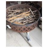 PORTABLE WOOD-BURNING FIRE PIT