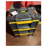 DEWALT TSTAK TOOL CHEST W/ EACH DRAWER CONTAINING