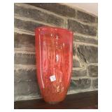 GLASS NUVO HAND-BLOWN LITHUANIAN ART GLASS VASE