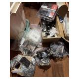 DOOR HANDLES & DOOR HINGES - ASSORTED