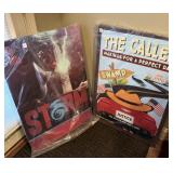 (2) CANVAS PAINTINGS - "THE CALLED - MAKINGS FOR A