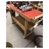 SJOBERGS OF SWEDEN WORKBENCH 36in x 53in x 20in