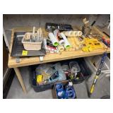 PAINTING SUPPLIES - UNUSED PAINT BRUSHES, PAINT RO