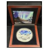 2023 BARBADOS "NORTHERN LIGHTS" 5 OZ SILVER ROUND
