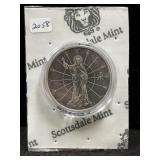 2022 SCOTTSDALE MINT 1 OZ SILVER 2 TALA LIGHT