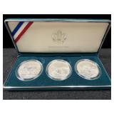 1994 U.S. VETERANS COMMEMORATIVE SILVER DOLLAR SET