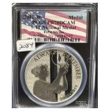 2011-W "ALWAYS REMEMBER" SILVER MEDAL - 9/11