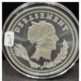 2023 THE AWAKENING "DEBASEMENT" 5 OZ SILVER ROUND