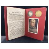 "FATHER JUNIPERO SERRA" SILVER ROUND (37 GR)