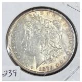 1879 MORGAN SILVER DOLLAR
