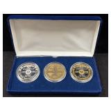 1997 THREE COIN SET - 27TH ISSUE HAVASU DOLLAR -