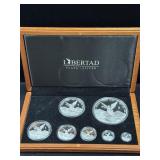 2017Mo MEXICO LIBERTAD 7 PROOF QUALITY SILVER