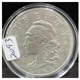 2022 THE AWAKENING "LIBERTY" 2 OZ SILVER ROUND