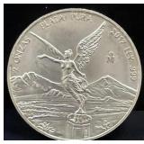 2017Mo MEXICO 2 OZ SILVER LIBERTAD COIN