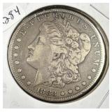 1883-S MORGAN SILVER DOLLAR