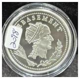 2023 THE AWAKENING "DEBASEMENT" 2 OZ SILVER ROUND