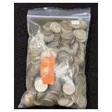 (500) SILVER CANADA DIMES - 80% SILVER