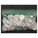 (132) SILVER BARBER QUARTERS