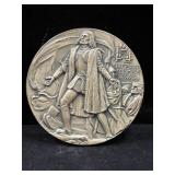 CHRISTOPHER COLUMBUS 7 OZ .999 FINE SILVER