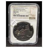 UNDATED SILVER 41.5MM "SAN BUENAVENTURA"