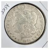 1881 MORGAN SILVER DOLLAR