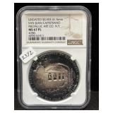 UNDATED SILVER 41.5MM "SAN JUAN CAPISTRANO"