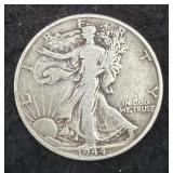 1944-D WALKING LIBERTY HALF DOLLAR