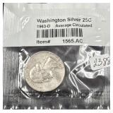 1963-D SILVER WASHINGTON QUARTER - LITTLETON