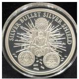 SILVER SHIELD "2022 TRILLION DOLLAR" 1 OZ SILVER