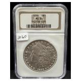 1898 MORGAN SILVER DOLLAR - NGC: MS64