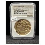 2010-S OFFICIAL MINT MEDAL - CHINA - 40MM BRASS -