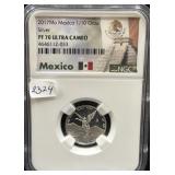 2017Mo MEXICO 1/10 OZ SILVER LIBERTAD - NGC: