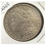 1885 MORGAN SILVER DOLLAR