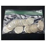 (30) 1964 (90%) SILVER KENNEDY HALF DOLLARS