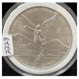 2022Mo MEXICO 1 OZ LIBERTAD SILVER ROUND