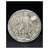 CHRISTOPHER COLUMBUS 7 OZ .999 FINE SILVER