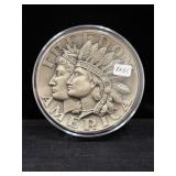 FREEDOM AMERICA 7 OZ .999 FINE SILVER MEDALLION