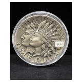 FREEDOM AMERICA 7 OZ .999 FINE SILVER MEDALLION