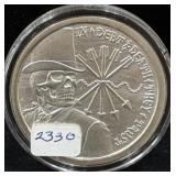 SILVER SHIELD "SILVER BULLET" 1 OZ SILVER ROUND