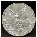 2022Mo MEXICO 2 OZ SILVER LIBERTAD COIN