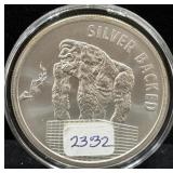 2024 SILVER SHIELD "SILVER BACKED" 1 OZ SILVER